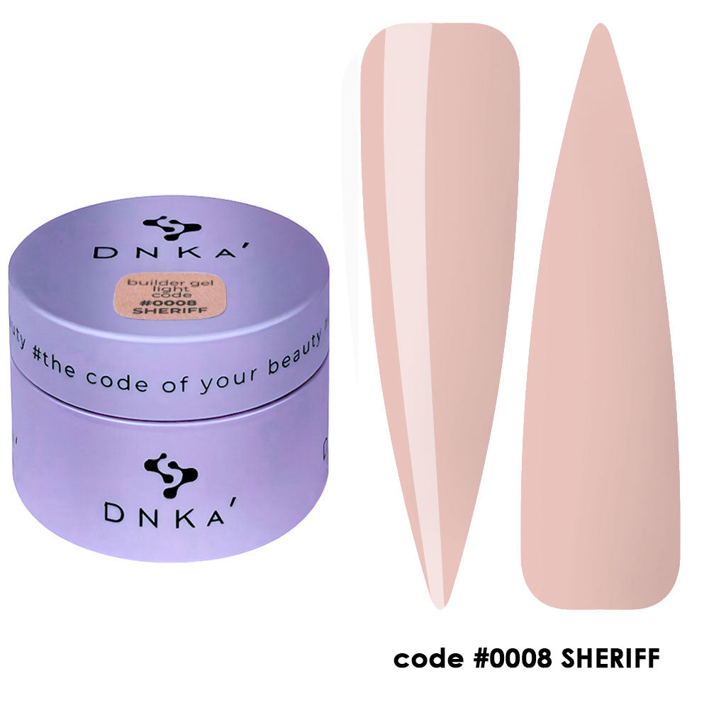 0008 Sheriff DNKa' Builder Gel Light - 30 ml