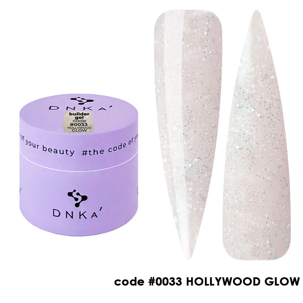0033 Gel de construction DNKa' - Collection Hollywood Glow  - 15 ml