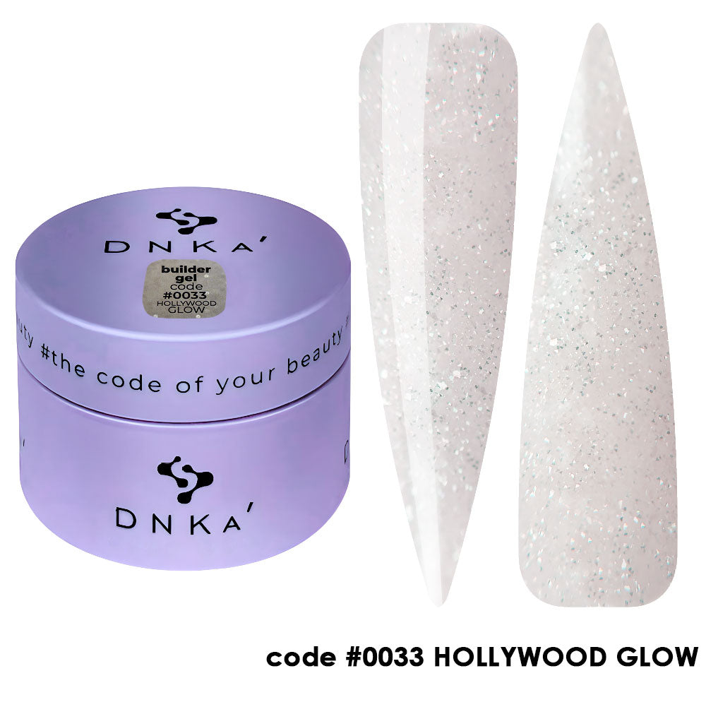 0033 Gel de pose DNKa' Collection Hollywood Glow  - 30 ml