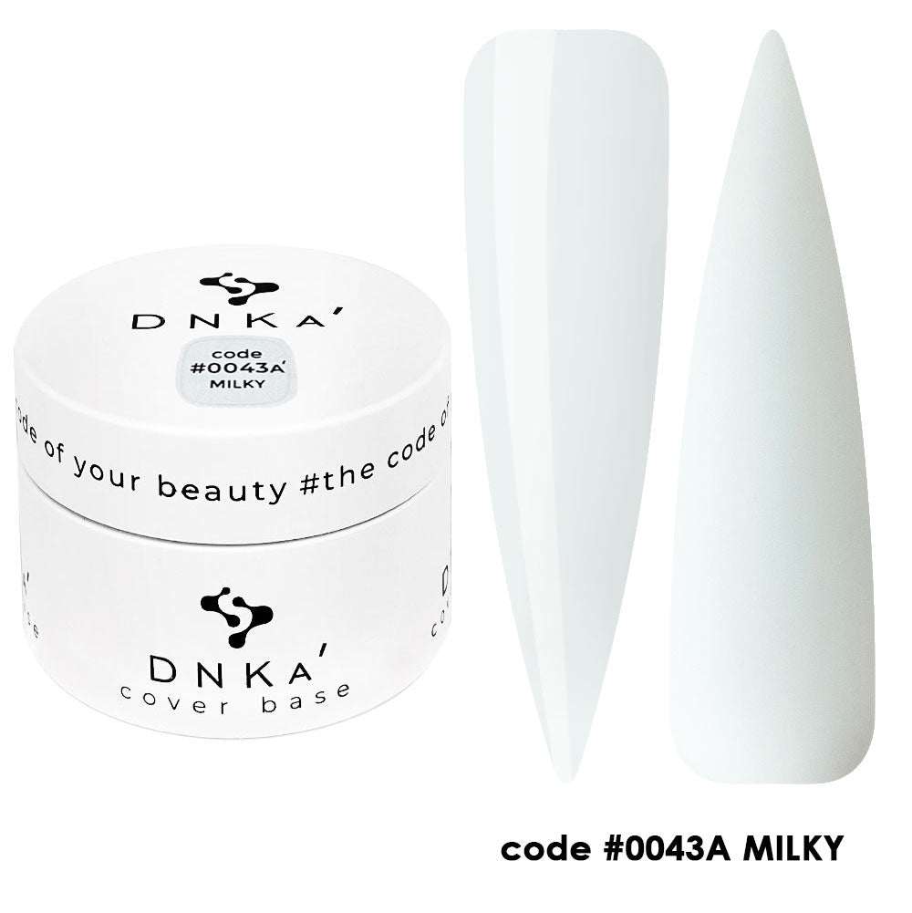 0043A « Milky DNKa » Base de recouvrement 30 ml