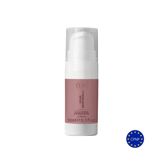 ELAN Toning eyebrow mask, Color Brow Mask 2in1 Cocoa, 10 ml