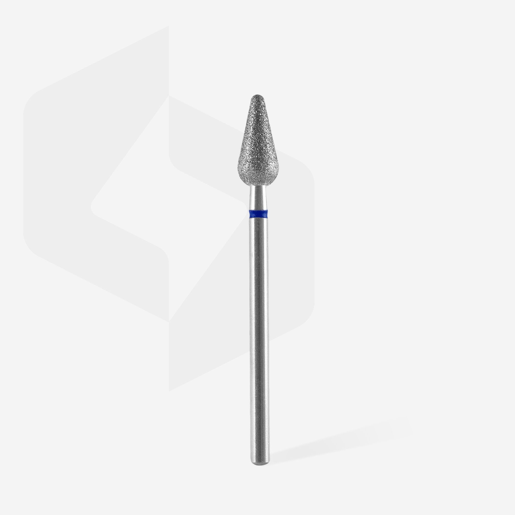 STALEKS Pear-shaped drill bit, blue, diameter 5 mm / cutting edge 12 mm [FA101B050/12]