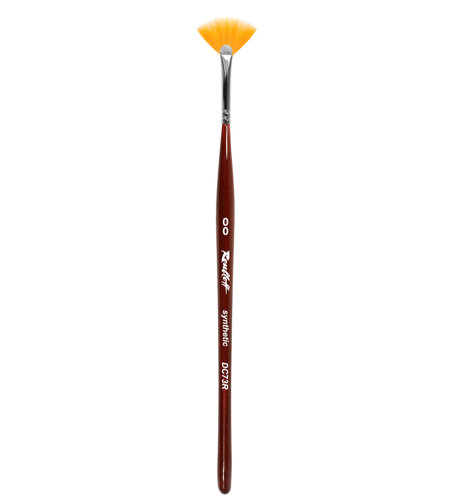 Roubloff, Thin Fan Brush for Nail Art [DC73R-00]