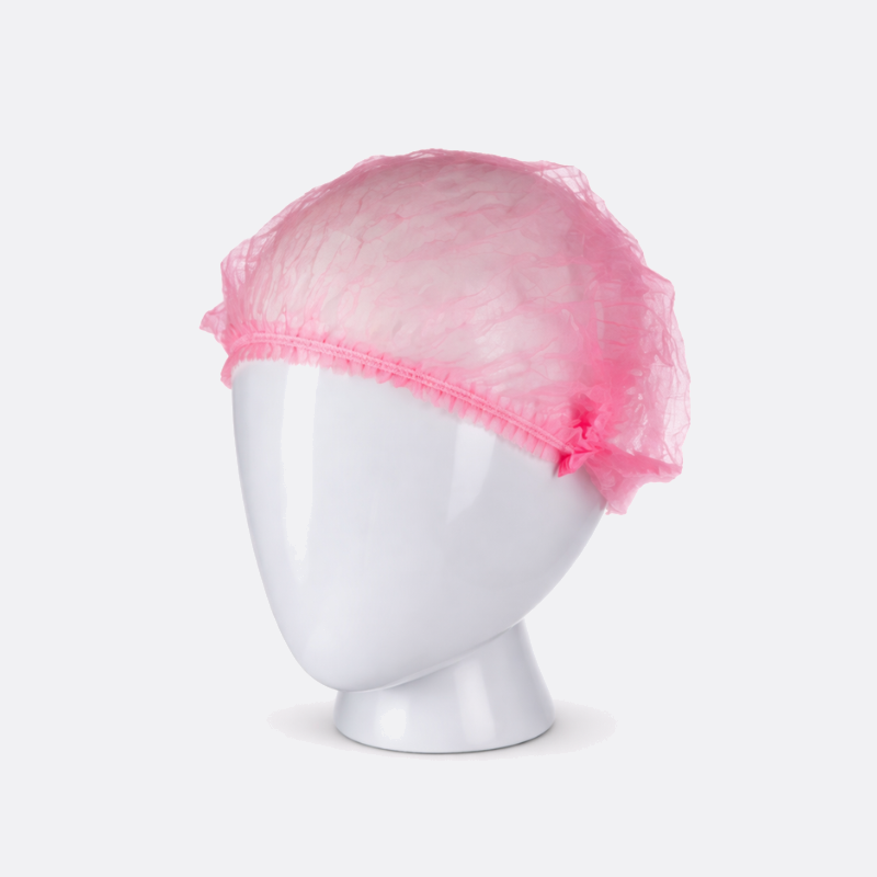 PW Chapeaux jetables, rose, 100 pièces