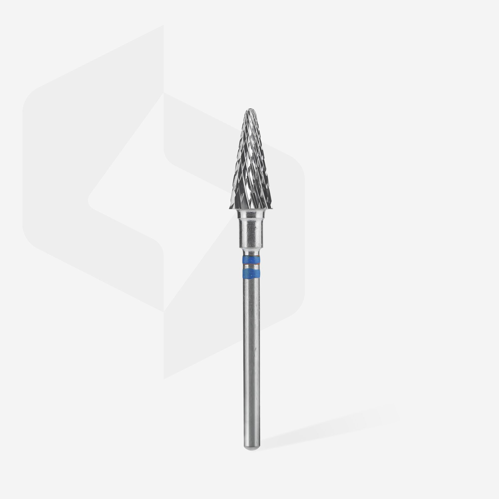 STALEKS Fraise en carbure (pour fraises à rainurer) pour enlèvement conique, bleue, diamètre 6 mm / partie active 14 mm  [FT73B060/14]
