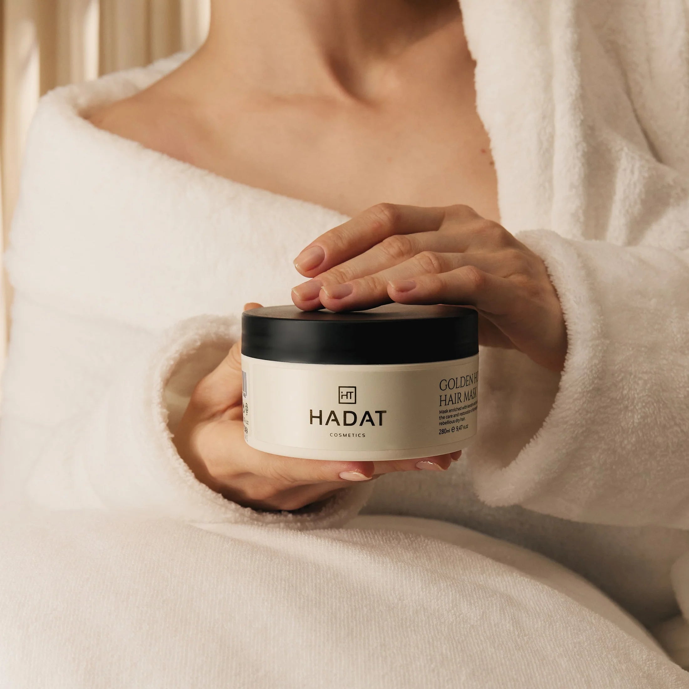HADAT GOLDEN HOUR HAIR MASK, 280ml