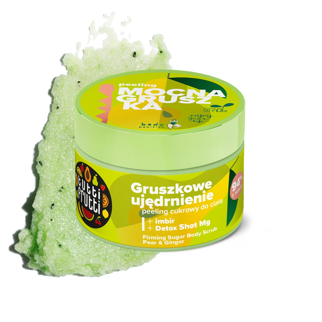 Farmona TUTTI FRUTTI Gommage corporel raffermissant au sucre, à la poire et au gingembre 300 g