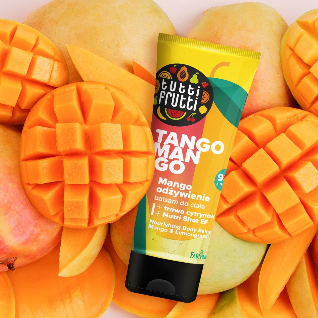 Farmona TUTTI FRUTTI Baume nourrissant pour le corps à la mangue et à la citronnelle 200 ml