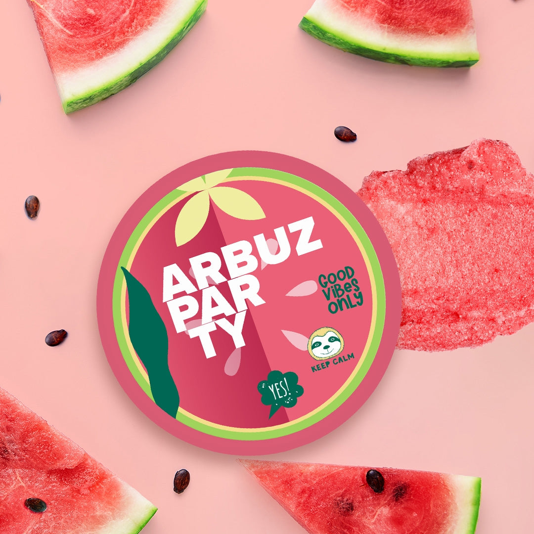 Farmona TUTTI FRUTTI Gommage hydratant au sucre à la pastèque et à la verveine 300 g