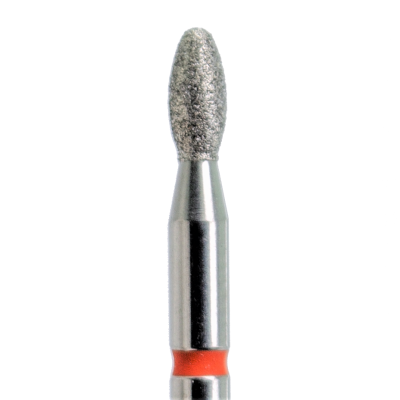 KMIZ Diamond Burr Ellipse red 023 [114079]