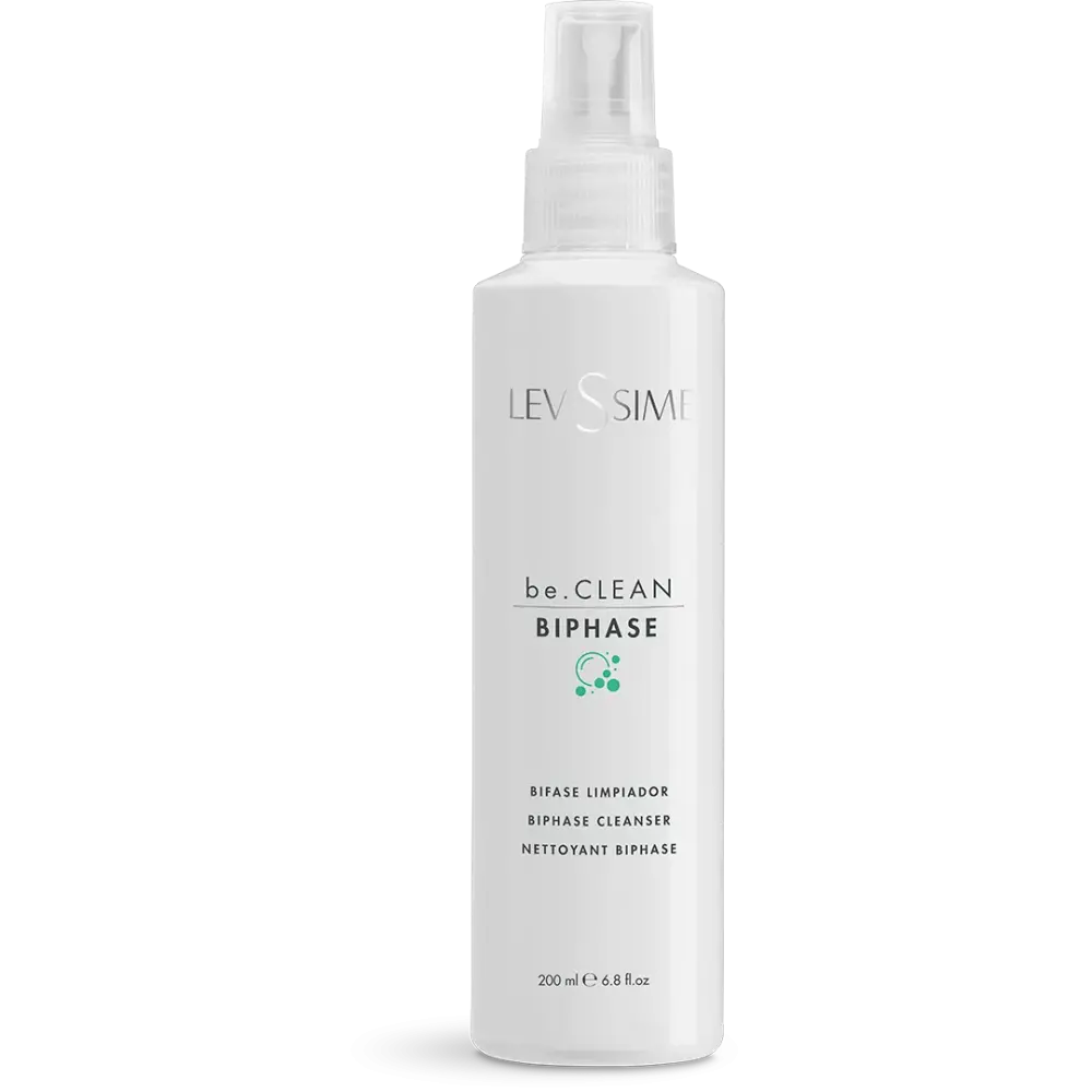 Levissime be.CLEAN BIPHASE – démaquillant biphasé, 200 ml [4731]