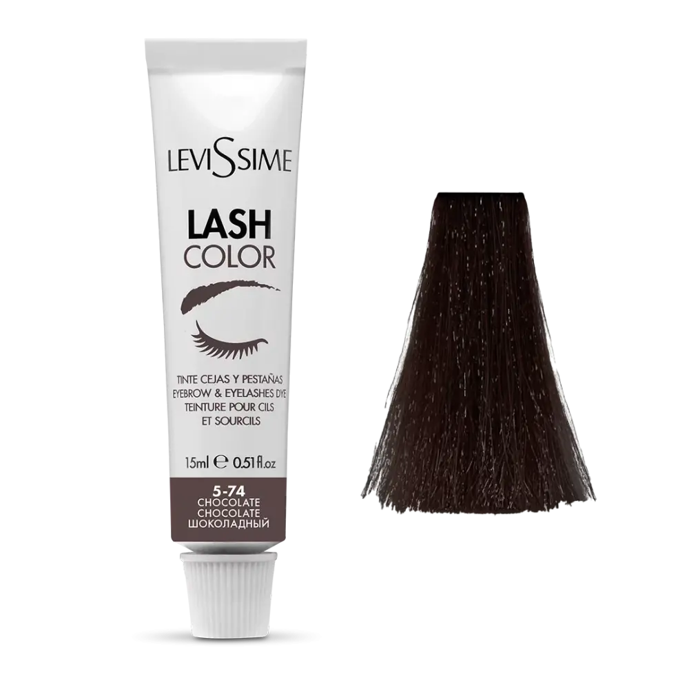 Levissime Eyebrow and Eyelash Tint CHOCOLATE, 15 ml [5505]