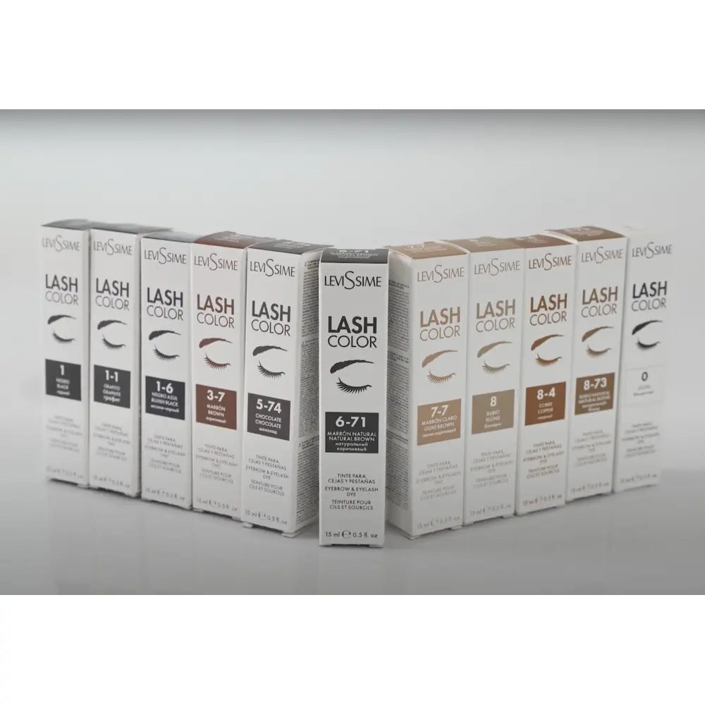 Levissime Teinture pour sourcils et cils GRAPHITE, 15 ml [5502]
