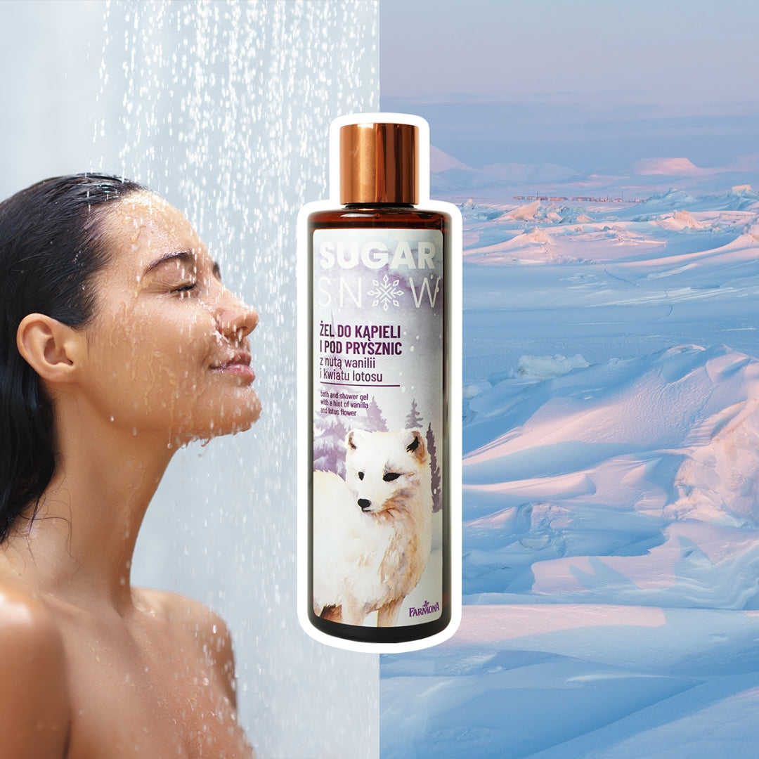Gel douche et bain Farmona SUGAR SNOW 400 ml