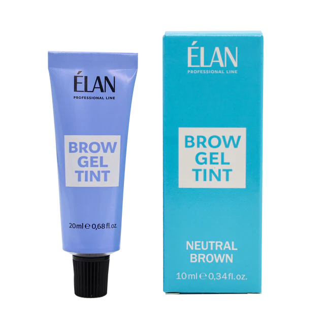 Gel teinté pour sourcils ELAN, brun neutre, 20 ml
