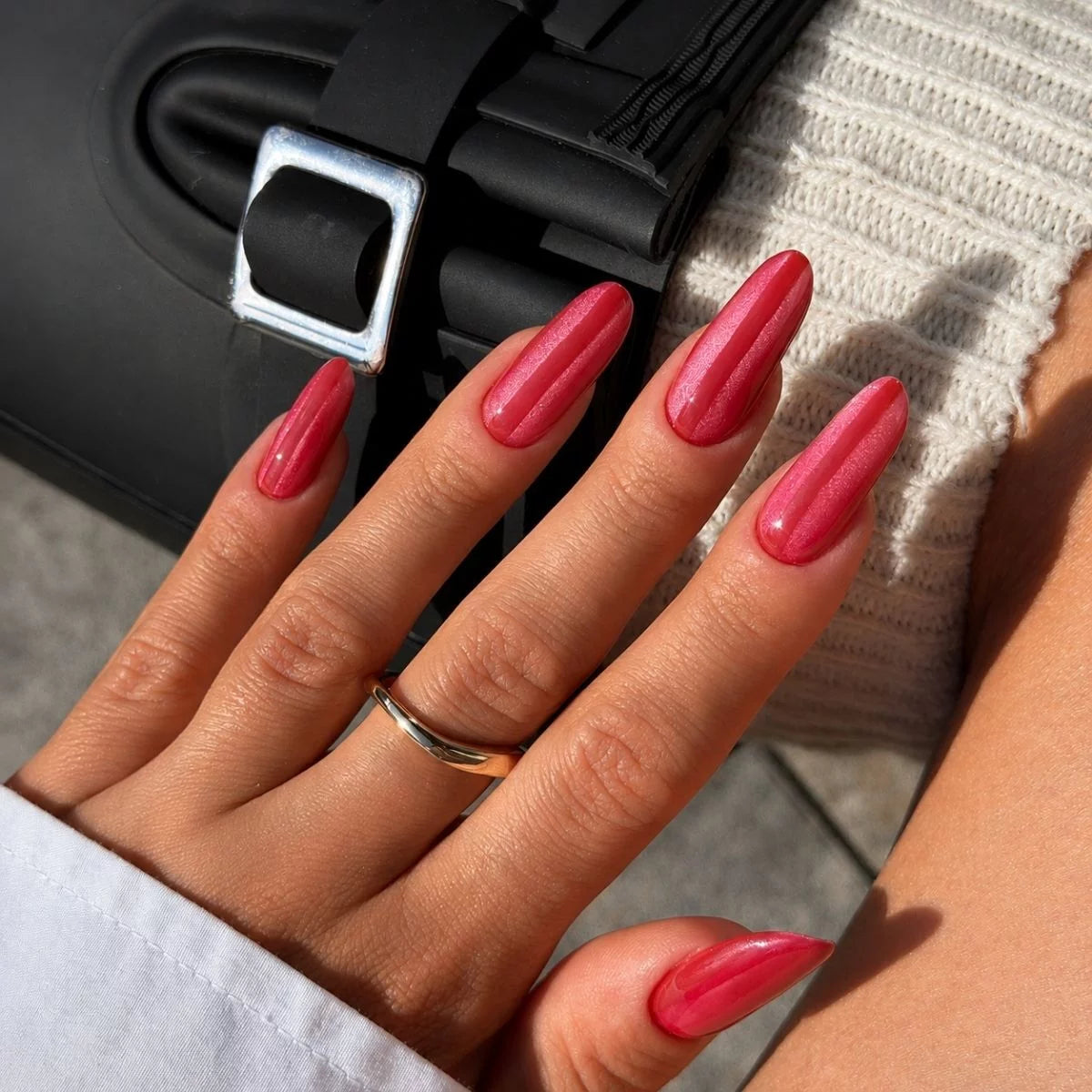 736 Vernis gel UV Semilac Crimson Jelly Gloss 7 ml
