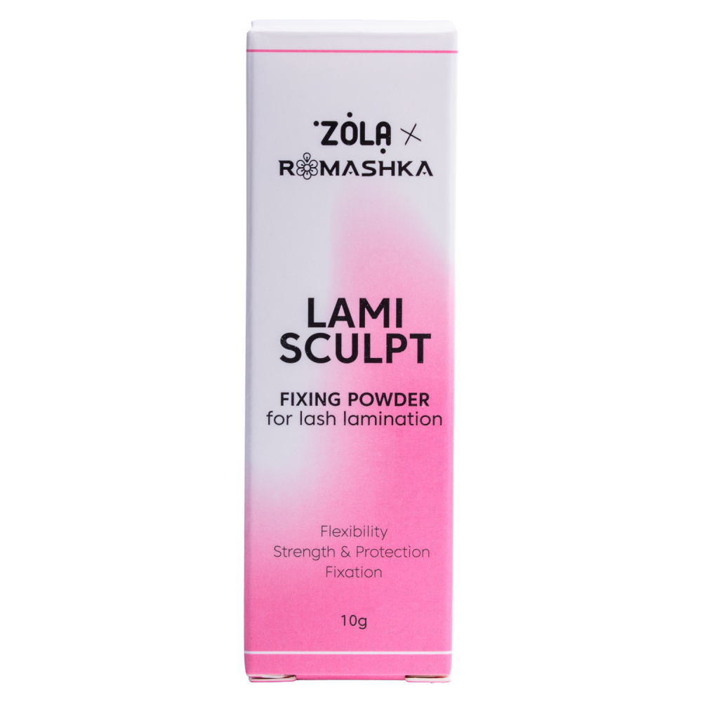 ZOLA Poudre fixatrice pour le laminage des cils LamiSculpt 10 g
