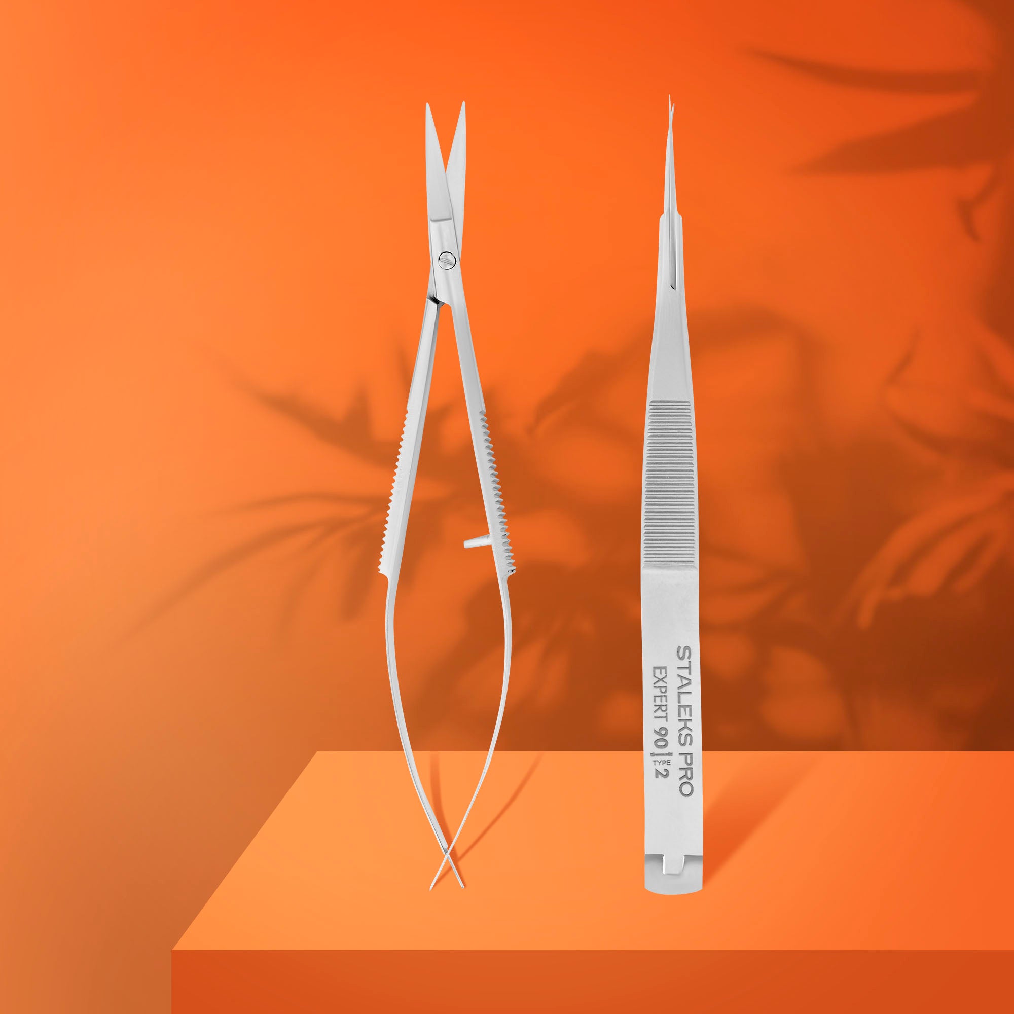 Pince à sourcils STALEKS Micro-tweezer EXPERT [SE-90/2]