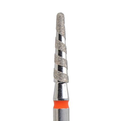 KMIZ Fraise diamantée Tornado Cône rouge 023 [118202]
