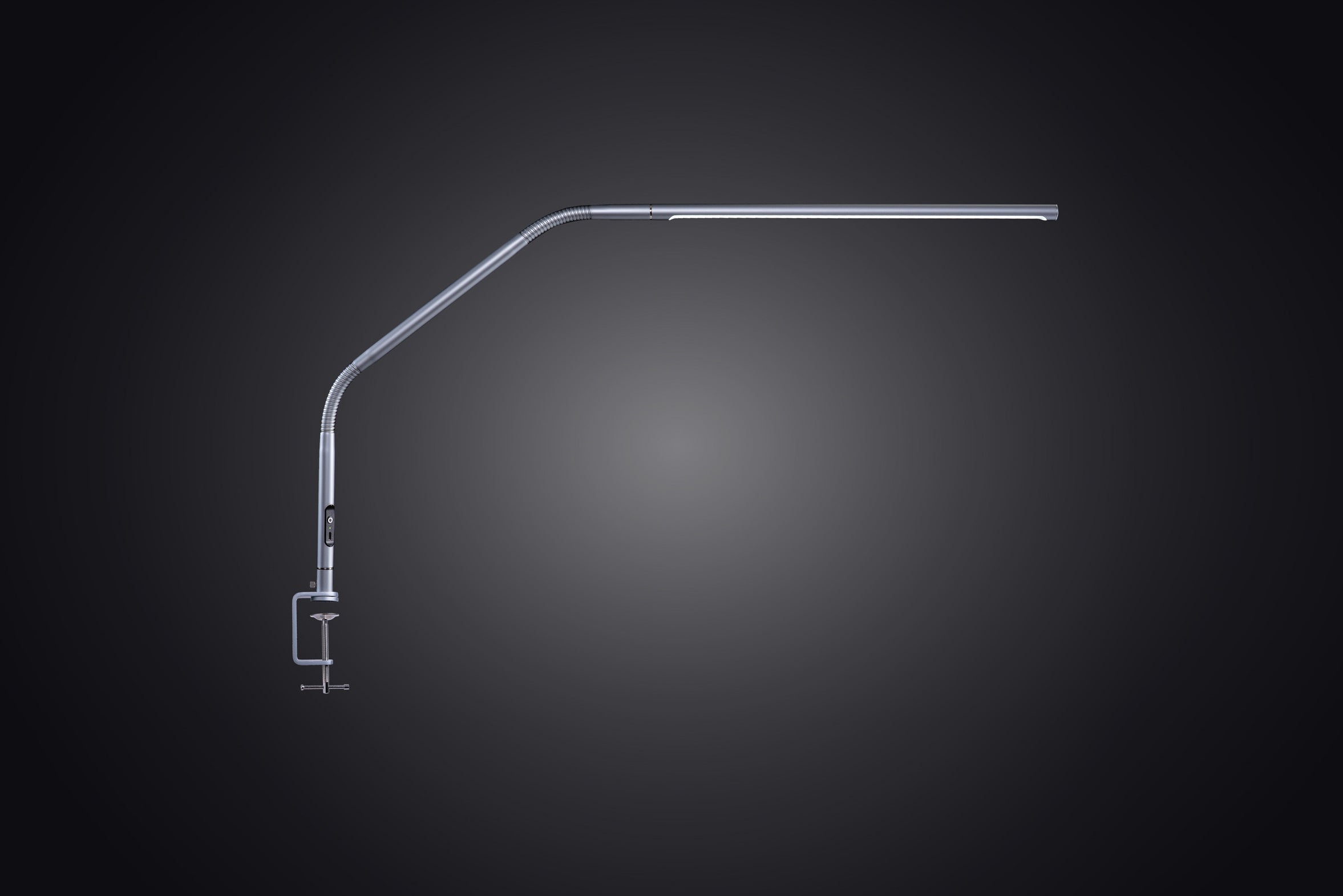 Lampe de bureau LED Daylight avec support [Slimline 4 Ice Grey]