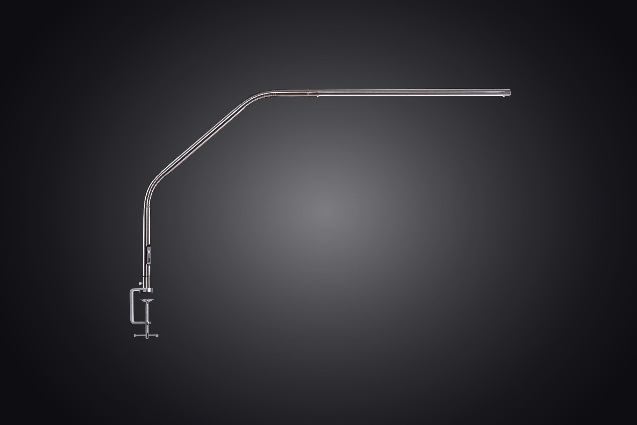 Lampe de table LED Daylight avec support [Slimline 4 Brushed Steel]