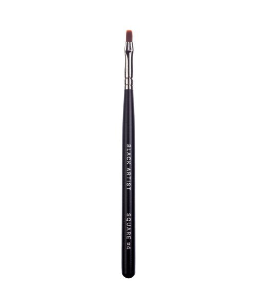 Pinceau de modelage pour gel KODI Black Artist Square n° 4
