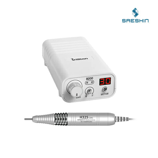 STRONG SAESHIN B200/H325 avec batterie (blanc) (30 000 tr/min)