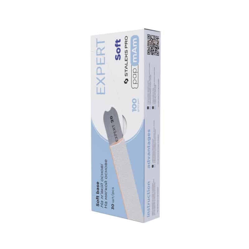 STALEKS Feuilles interchangeables sur support souple EXPERT Papmam sur support en bois 25 g, blanc [DWCE-20-100W]