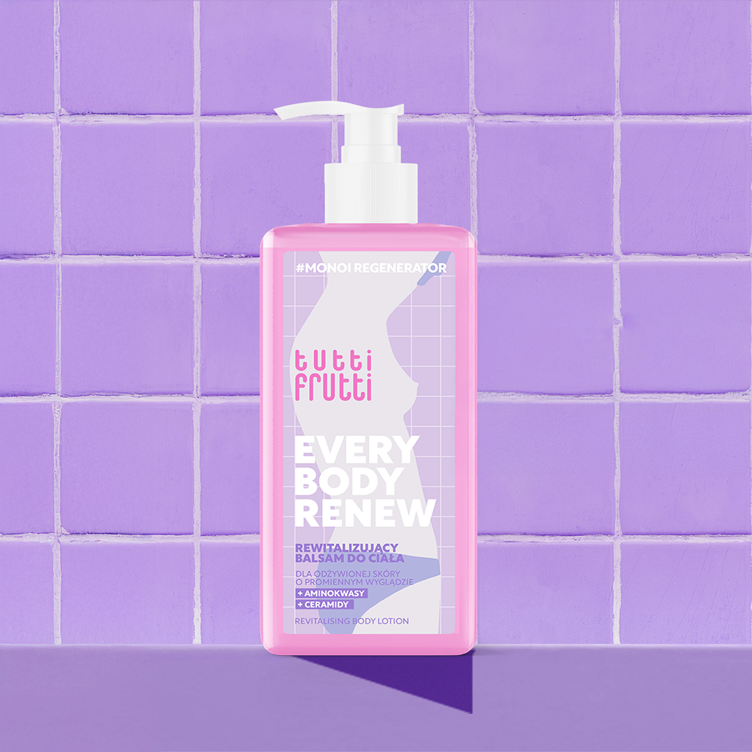 Farmona TUTTI FRUTTI MonoiRegenerator Lotion corporelle régénérante aux acides aminés et aux céramides, 250 ml