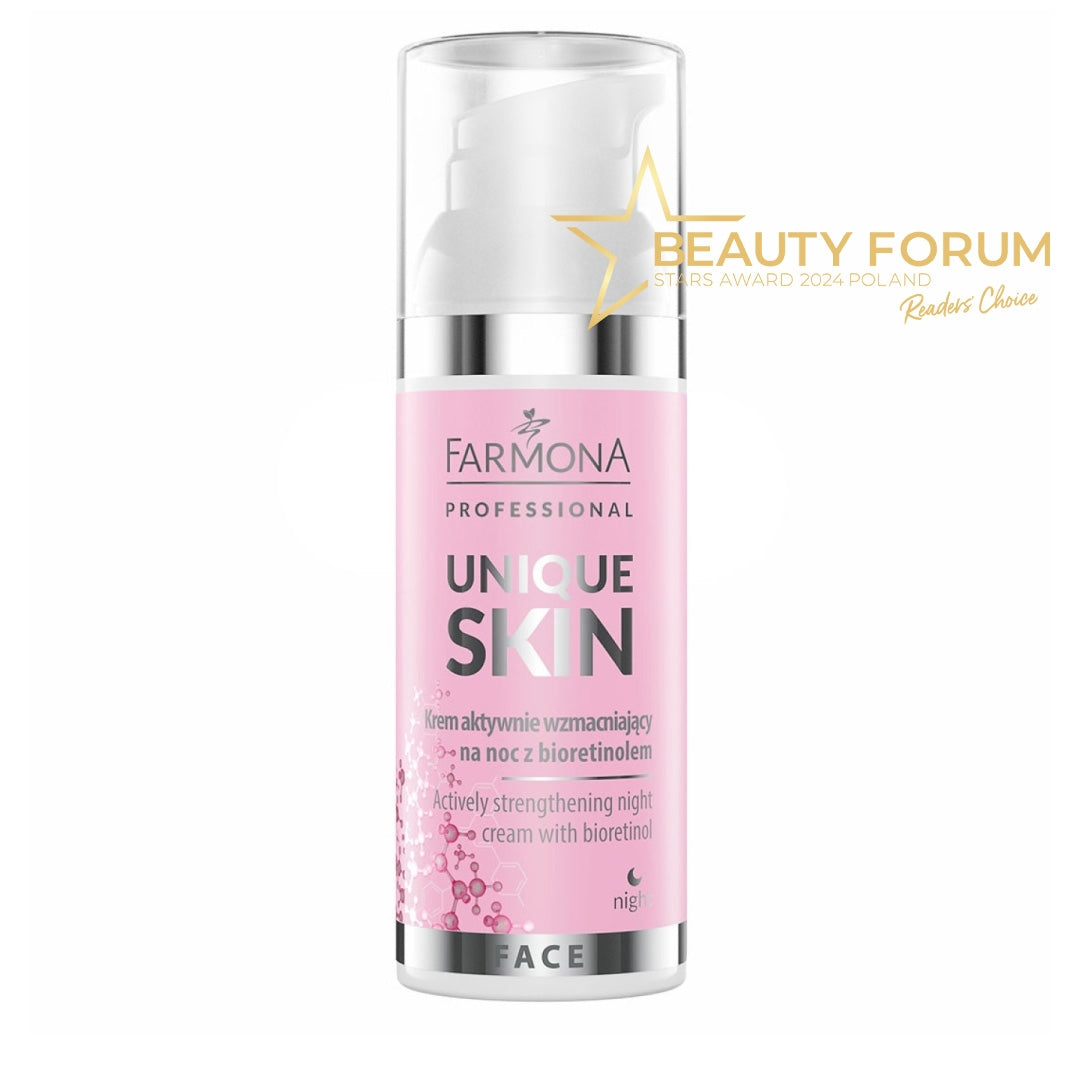 Farmona Unique Skin Crème de nuit fortifiante active au Bio-Rétinol 50 ml