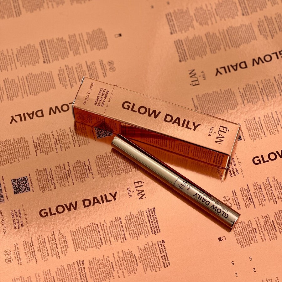 ELAN Eyebrow and eyelash fixing care serum GLOW DAILY, 5ml